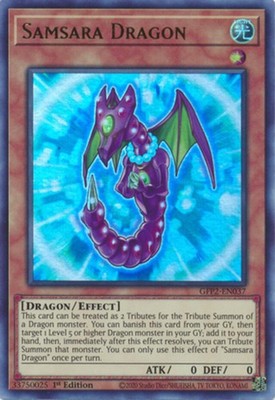Yugioh! Samsara Dragon - GFP2-EN037 - Ultra Rare - 1st Edition Near Mint, Englis