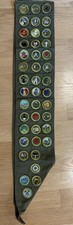 1950s Vintage Eagle Scout Sash With 42 Boy Scouts Of America Sewn Merit Badges