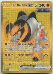Iron Boulder ex 217/162 Temporal Forces Hyper Rare Holo