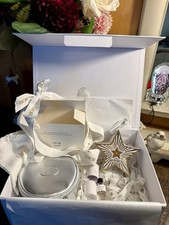 Dior Gift Set With Gift Box: Cosmetic Bag, Ornament, And Perfume