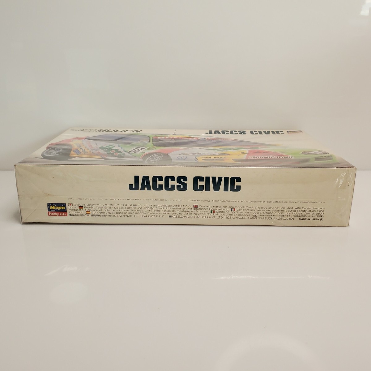 Rare Vintage Hasegawa JACCS Mugen #14 Honda Civic EG6 Model Kit