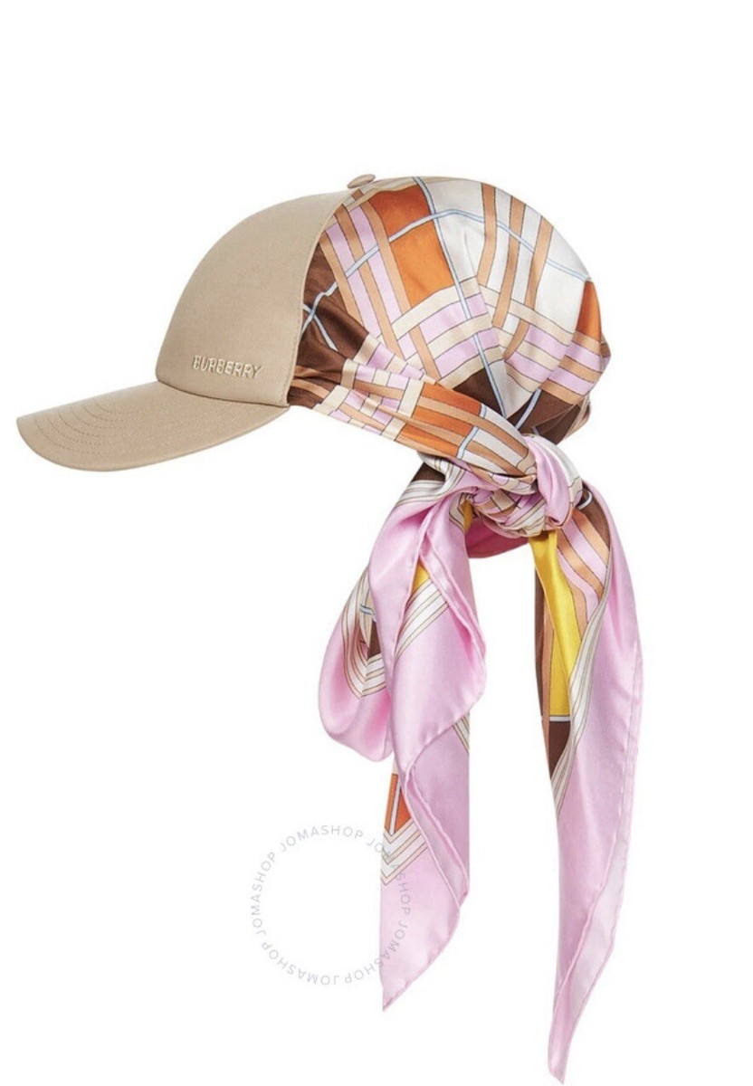 Burberry Scarf Detail Baseball Cap | eBay