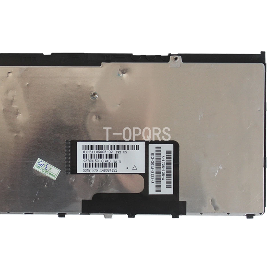 US Keyboard for SONY PCG-3B2L PCG-3B3L PCG-3B4L PCG-3D3L PCG-3D4L PCG-3F1L - Image 3 of 4