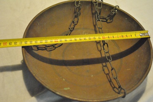 ANTICA BILANCIA PESA STADERA 6,5kg diam. piatto 27 - Foto 6 di 7