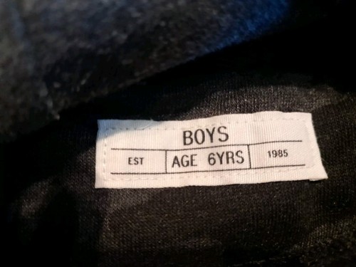 Boys Clothes Age 4-6 Bundle x7 T-shirt Hoodie Jumper Etc Good Used Condition - Picture 17 of 19