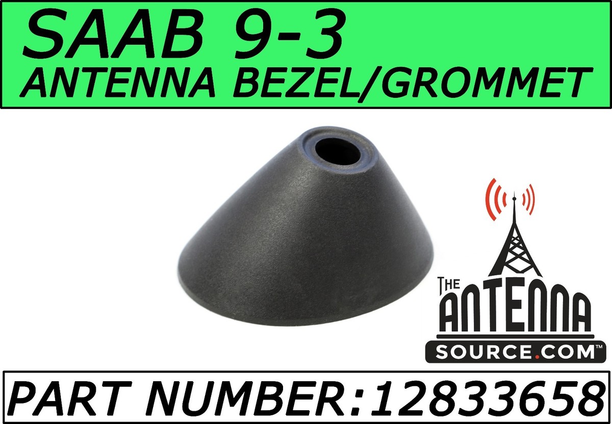 NEW IMPROVED Antenna Base Cover 2004-2011 FITS: Saab 9-3 NEW IMPROVED Antenna Base Cover 2004-2011 FITS: Saab 9-3