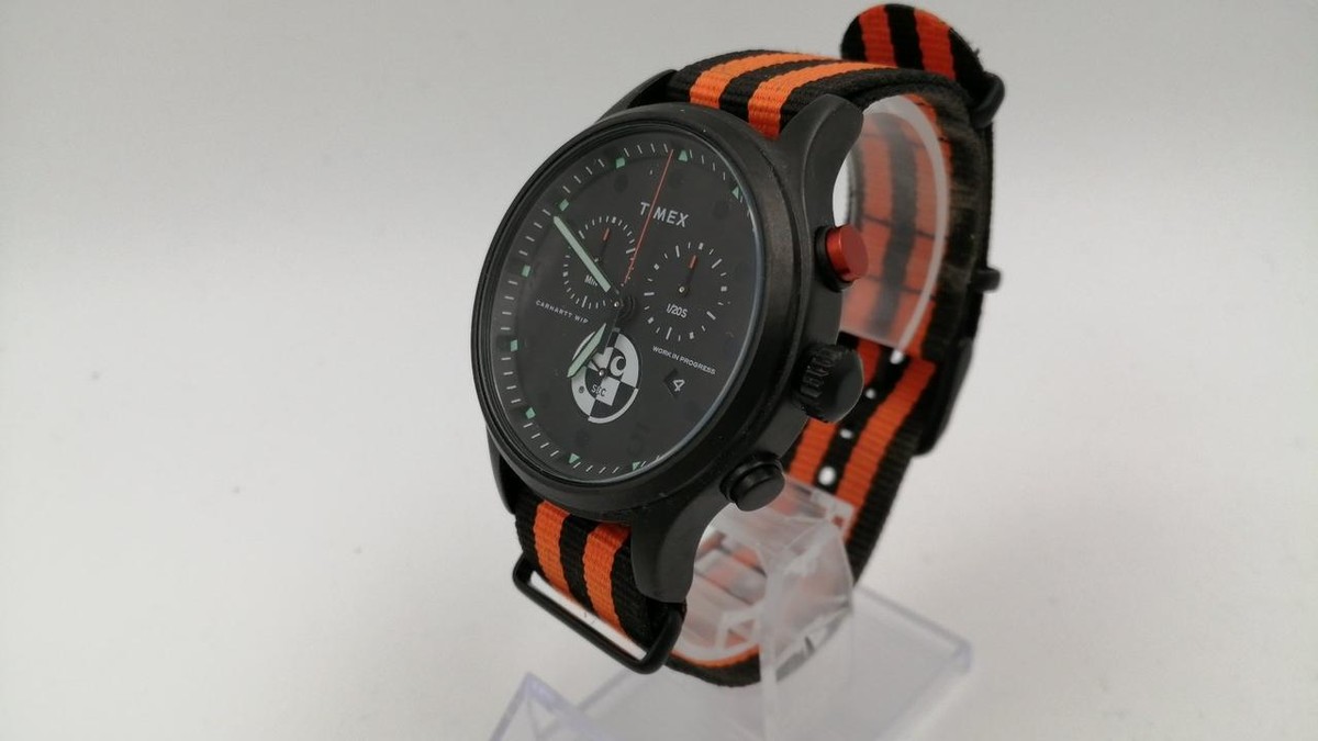 TIMEX CARHARTT WIP Range C Allied Chronograph I029862 100M WR Dual