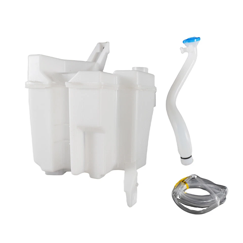 For Nissan NV200 2013-21 Versa 2007-12 Windshield Washer Reservoir Tank W/ Tube - Image 2 of 4