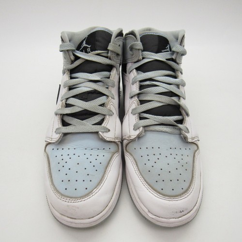 Air Jordan 1 Mid Size 7Y / 8.5 Women's 'Ice Blue' White Sneakers DV1337-104 - Picture 7 of 17