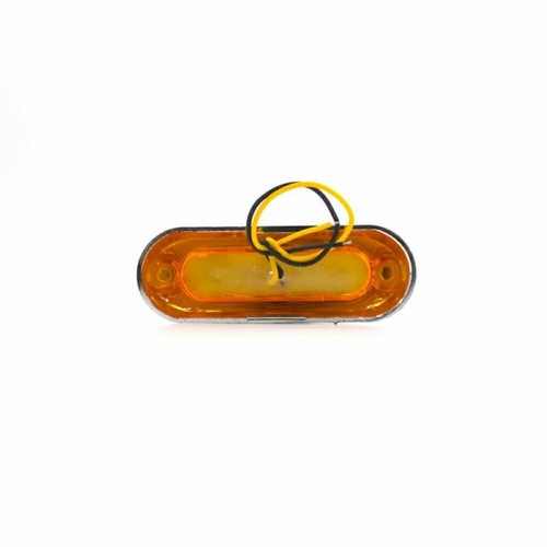 10pcs 12V 24V 4 LED Clearance Side Marker Light Indicator Lamp Truck Trailer Van - Picture 7 of 11