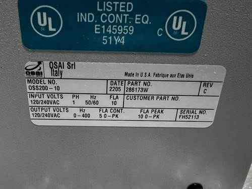 Allen Bradley OSAI OSS200-10 - Imagen 2 de 9