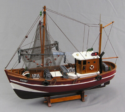 Fischkutter Kutter Modell Schiffsmodell Modellschiff Maritim Krabben Nordsee neu
