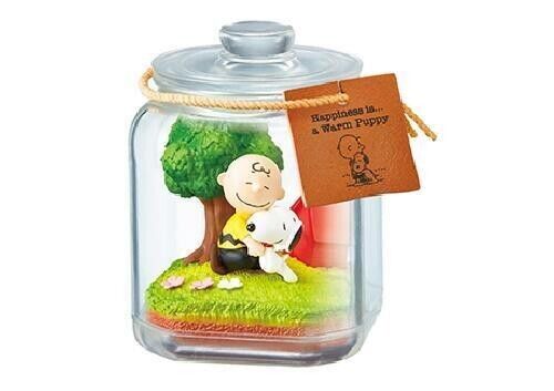 Re-Ment Peanuts Snoopy Happiness with Friends Miniature Figure Terrarium Display - Picture 1 of 19