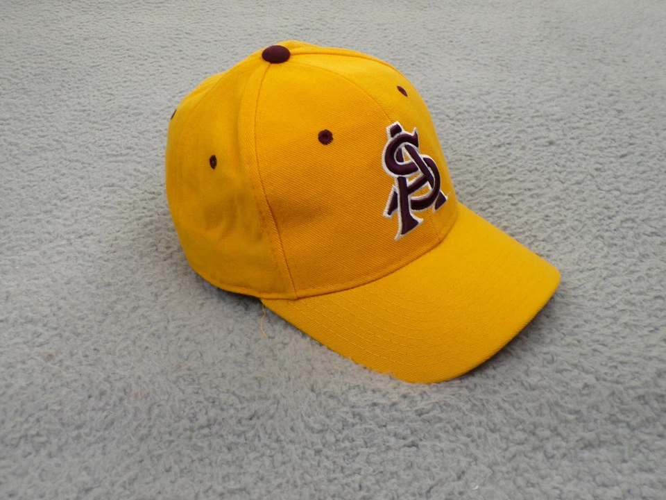 Arizona State Sun Devils Hat Cap Mens Youth 6 3/4 Yellow Zephyr ASU NCAA Wool - Image 2 of 4
