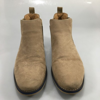 Robert Wayne 10 D Shayne Beige Faux Leather Chelsea Ankle Boots Robert Wayne 10 D Shayne Beige Faux Leather Chelsea Ankle  main image 4