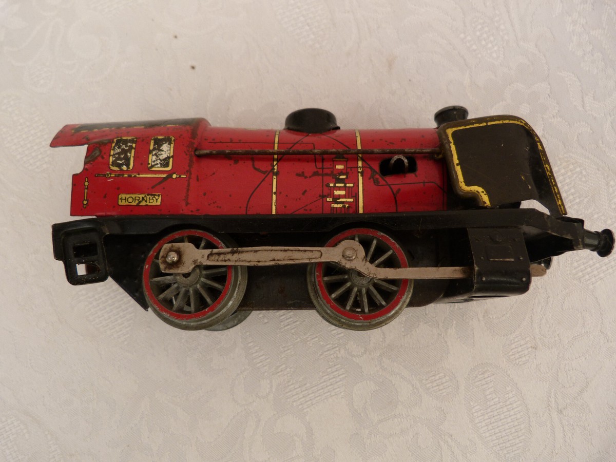 Locomotive Vapeur mécanique 3615 Tôle O + Tender + 2 Voitures Voyageurs