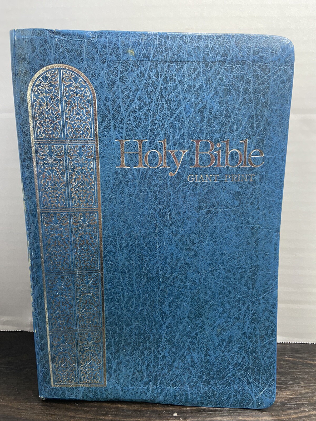 Holy Bible New King James Giant Print Reference Edition Blue