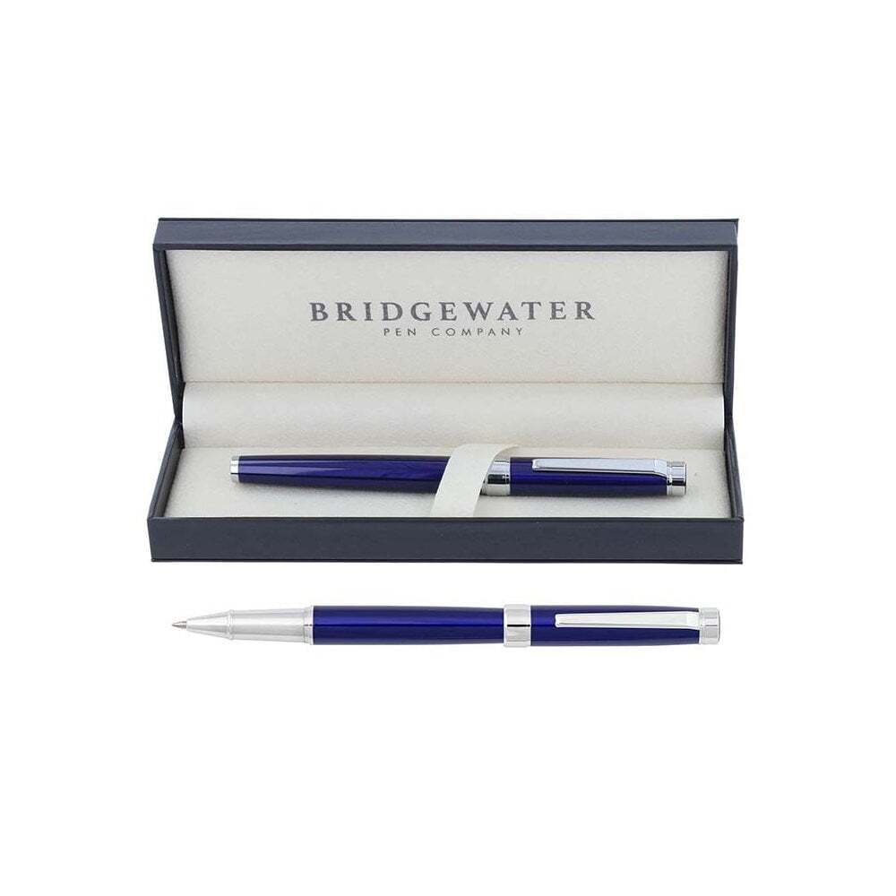 Shudehill Giftware Bridgewater Galway Rollerball Pen - Electric Blue 341536
