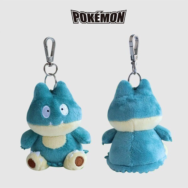 Pokemon Munchlax Plush Key Chain Keyring Soft Doll 3in (8cm) Toy