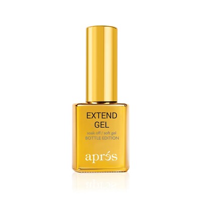 Apres Extend Gel Tips Adhesive Gold Bottle Edition 0.5oz