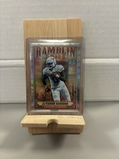 JATAVION SANDERS 2023 BOWMAN CHROME UNIVERSITY RAMBLIN MAN REFRACTOR Texas AWT