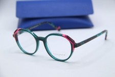 NEW FACE A FACE MAZES 1 COL.2045 GREEN PINK AUTHENTIC EYEGLASSES W/CASE 47-17