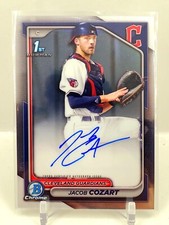 2024 Bowman Chrome 1st Jacob Cozart Base Auto Guardians ROOKIE RC Autograph A