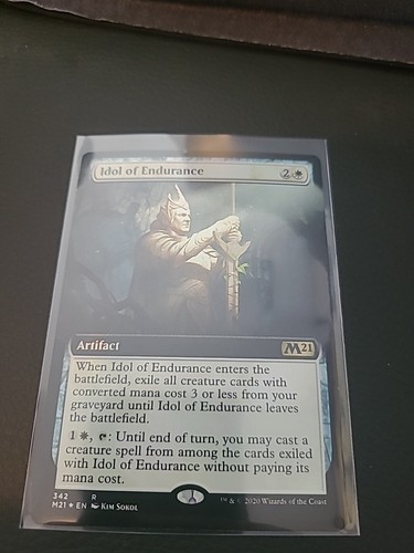 MTG Magic the Gathering Idol of Endurance (342/470) Core Set 2021 NM FOIL - Bild 1 von 2