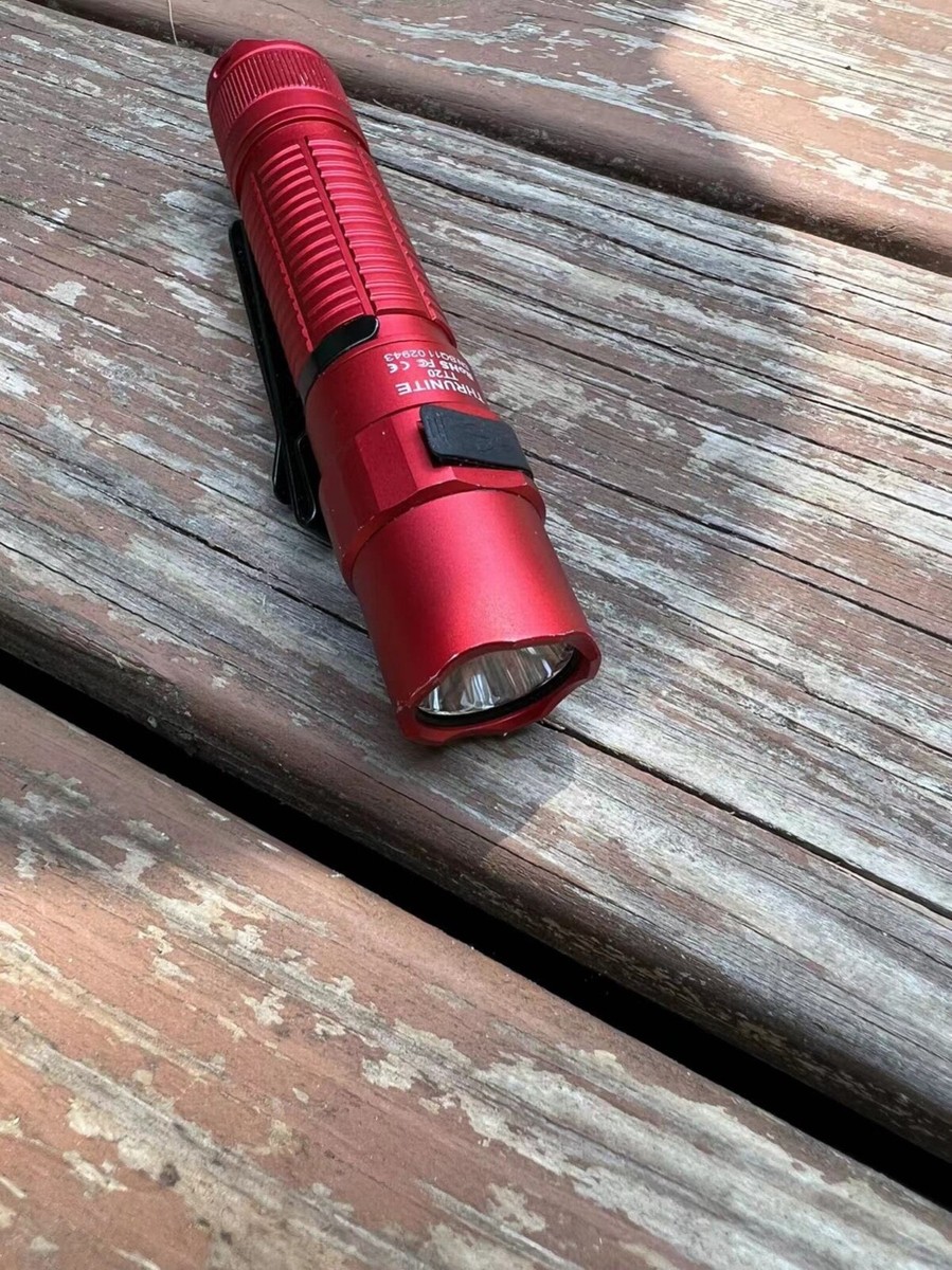 ThruNite TT20 Tactical Flashlight, 2526 Lumens, USB C, red, CW