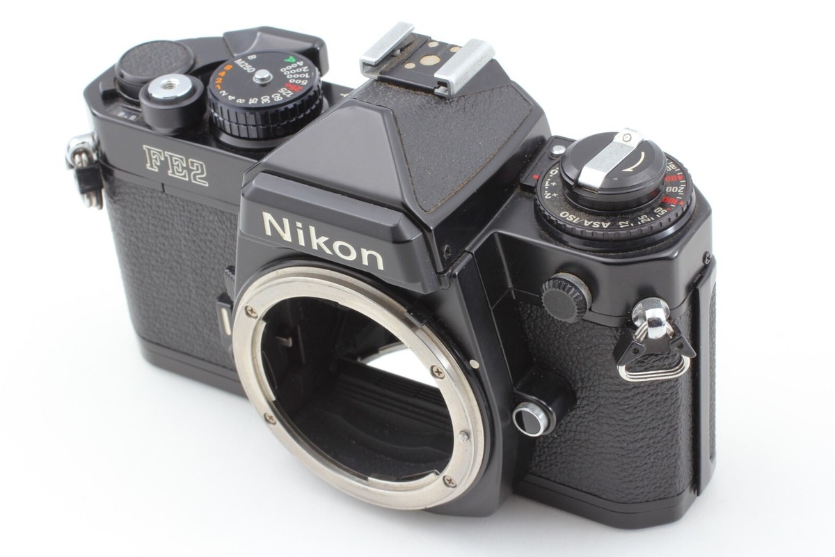 EXC+++++] Nikon FE2 FE 2 35mm SLR Film Camera Black Body