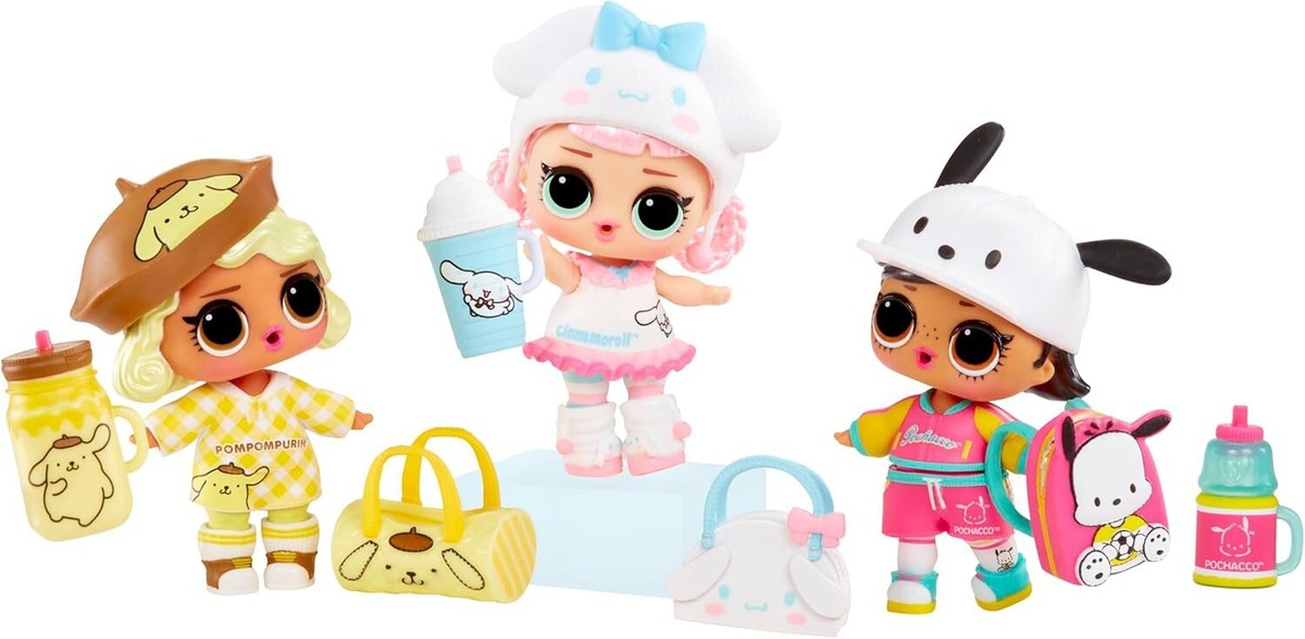 LOL Surprise Loves Hello Kitty & Friends Doll Tots Pack | eBay