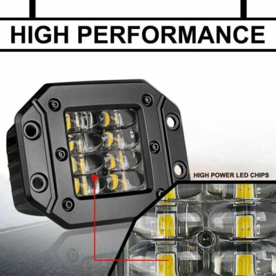 For 14-17 YAMAHA Viking 700 VI Headlight 24W Spot Beam LED Light