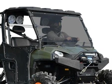 SuperATV Scratch Resistant Full Windshield for Polaris Ranger 800- Dark