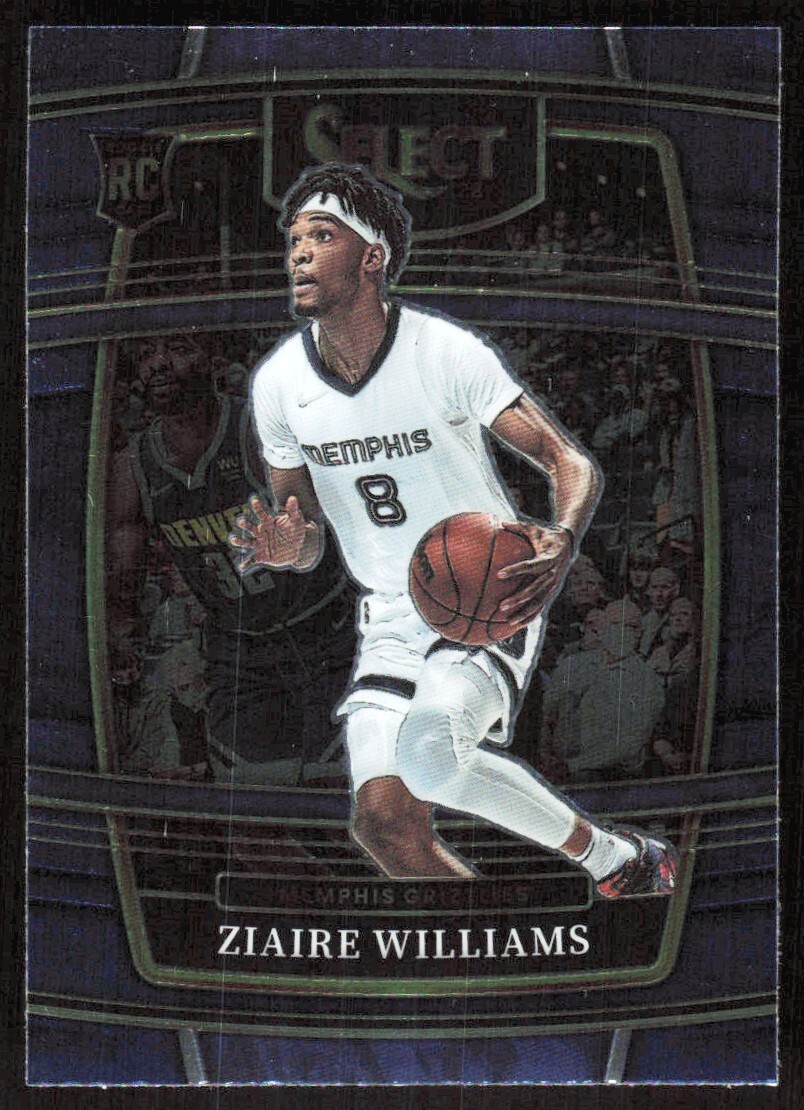 2021-22 4450A Panini Select Ziaire Williams Rookie Memphis Grizzlies #86