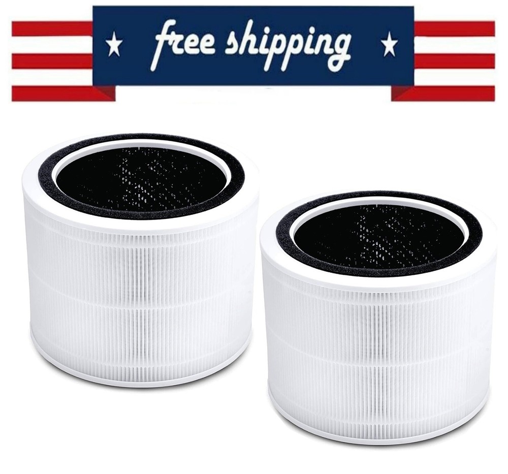 2 Pack Levoit Core 200S H13 HEPA Replacement Filters for Air Purifier  