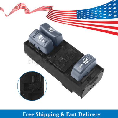 15151356 Master Power Window Switch Front Left For Chevy K1500 C1500 Tahoe Blaze