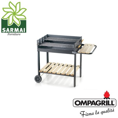 Barbecue con affumicatore weber