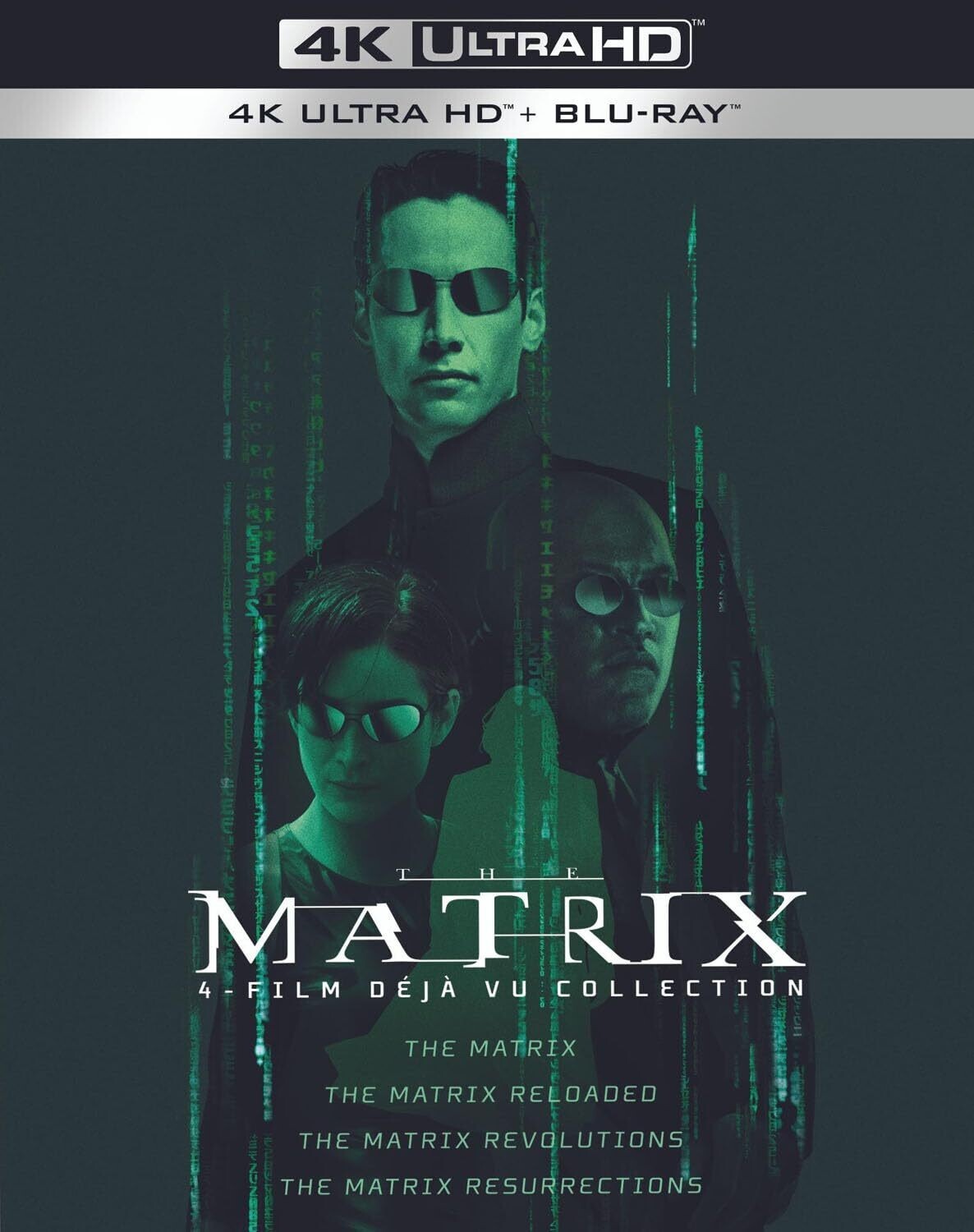 The Matrix: 4-Film Déjà Vu Collection (Ultra HD, 2011)