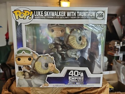 Figurine Funko Pop Star Wars - Luke Skywalker & Tauntaun #366 Deluxe - Édition 2020