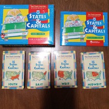US States and Capitals Card Game 2 to 4 Playe...