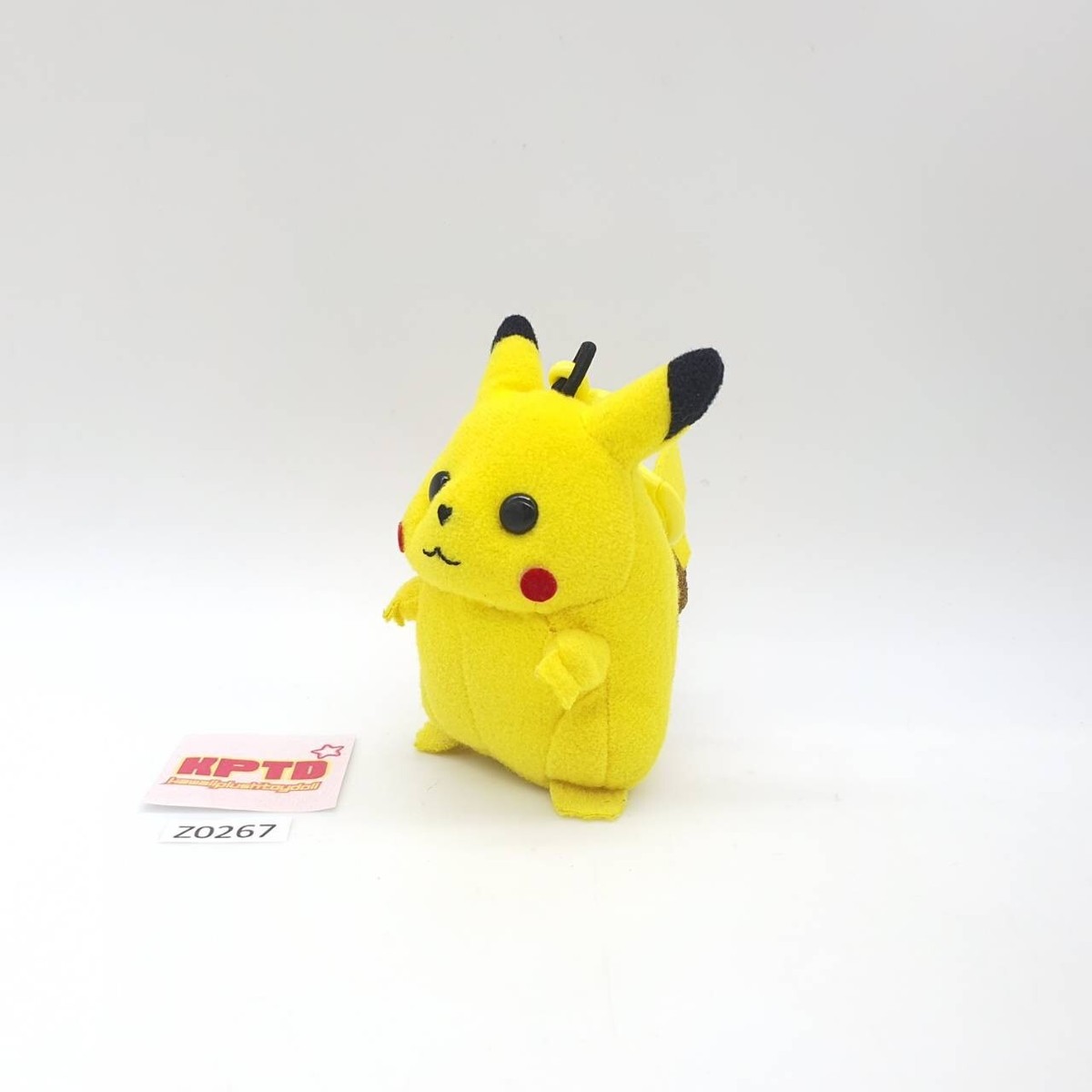 Pikachu #25 Z267 Pokemon Backpack Clip Nintendo 1998 Plush
