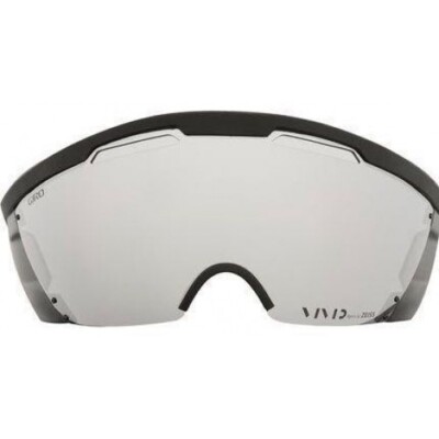 Giro Vanquish MIPS Eye Shield - Clear Silver, Vivid Road Emerald