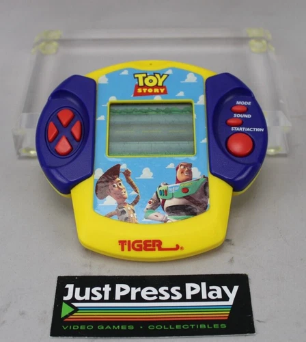 1999 Toy Story LCD Handheld Game Tiger Electronics Yellow Case Version - Rare!