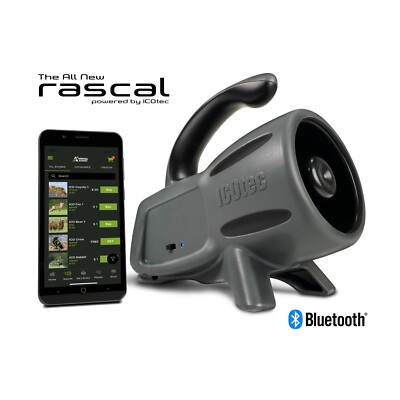 ICOtec Rascal Fernbedienung Bluetooth elektronischer Wildtieranrufer