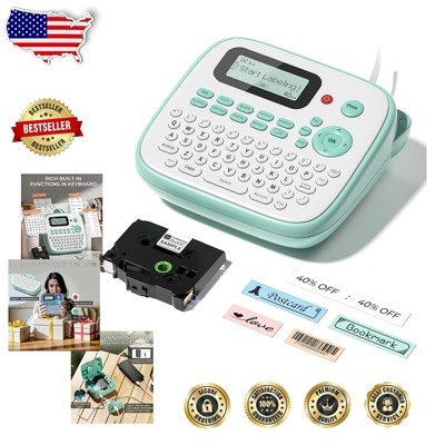 Versatile Handheld Label Maker with Waterproof Tape - Perfect for Home & Office