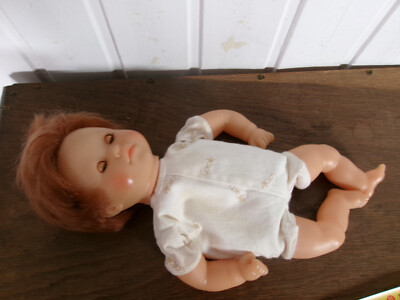 Poupée Corolle Garçon Roux – 30cm – Vintage 1999 – Corps Billes Et Bloomer