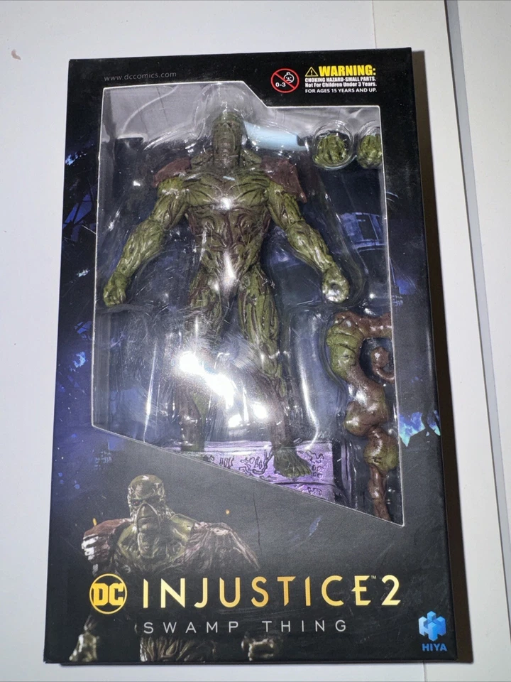 Hiya Toys DC Comics Injustice 2 Swamp Thing 1:18 Scale Action Figure Brand New - Image 4 of 4