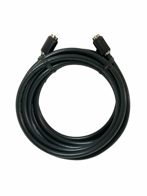 PPC COAXIAL 12' FT CABLE 18AWG FLEX 6 SERIES BLACK 