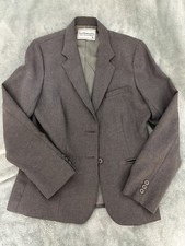 Vintage Levi Strauss Co Women's Blazer Grey Sz 10