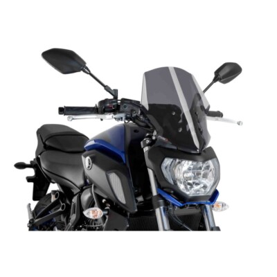 Puig Cupolino Naked N.G. TOURING FÜR YAMAHA MT-07 18-20 DUNKLER RAUCH